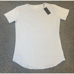 NWT Alphalete Short Sleeve T Shirt Lifestyle Fit Blue Size XXL New